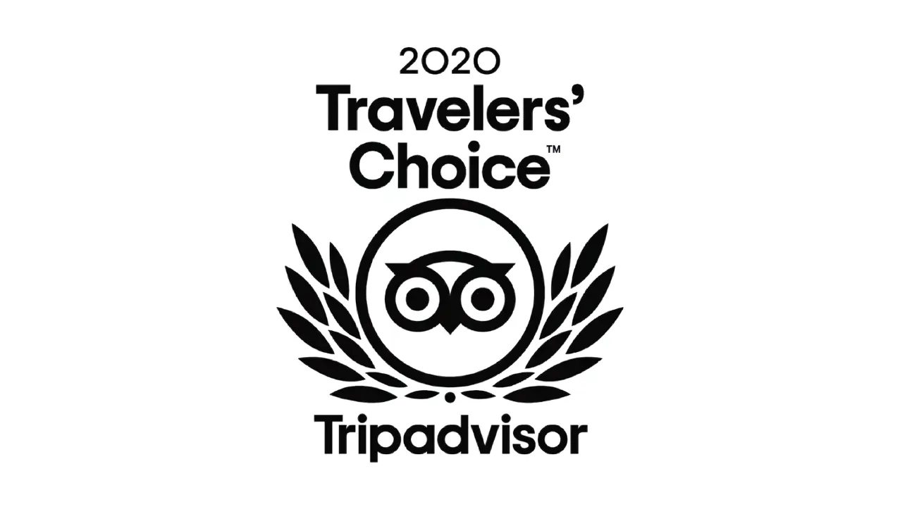 Tripadvisor Certificate of Excellence 2020 Award